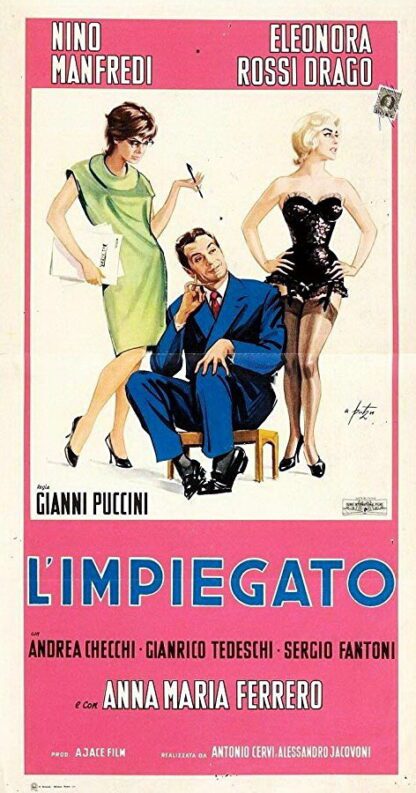 L'impiegato (1960) with English Subtitles on DVD on DVD